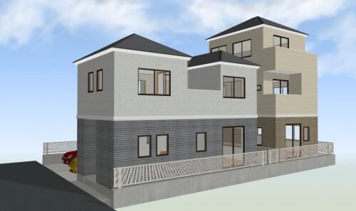 売買府中市栄町、新築２棟！の画像3